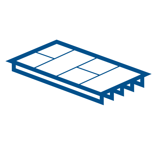 Cassettes de plancher